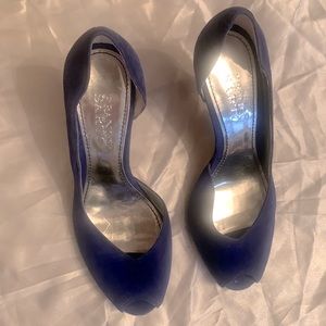 Blue suede shoes (yes like the song)